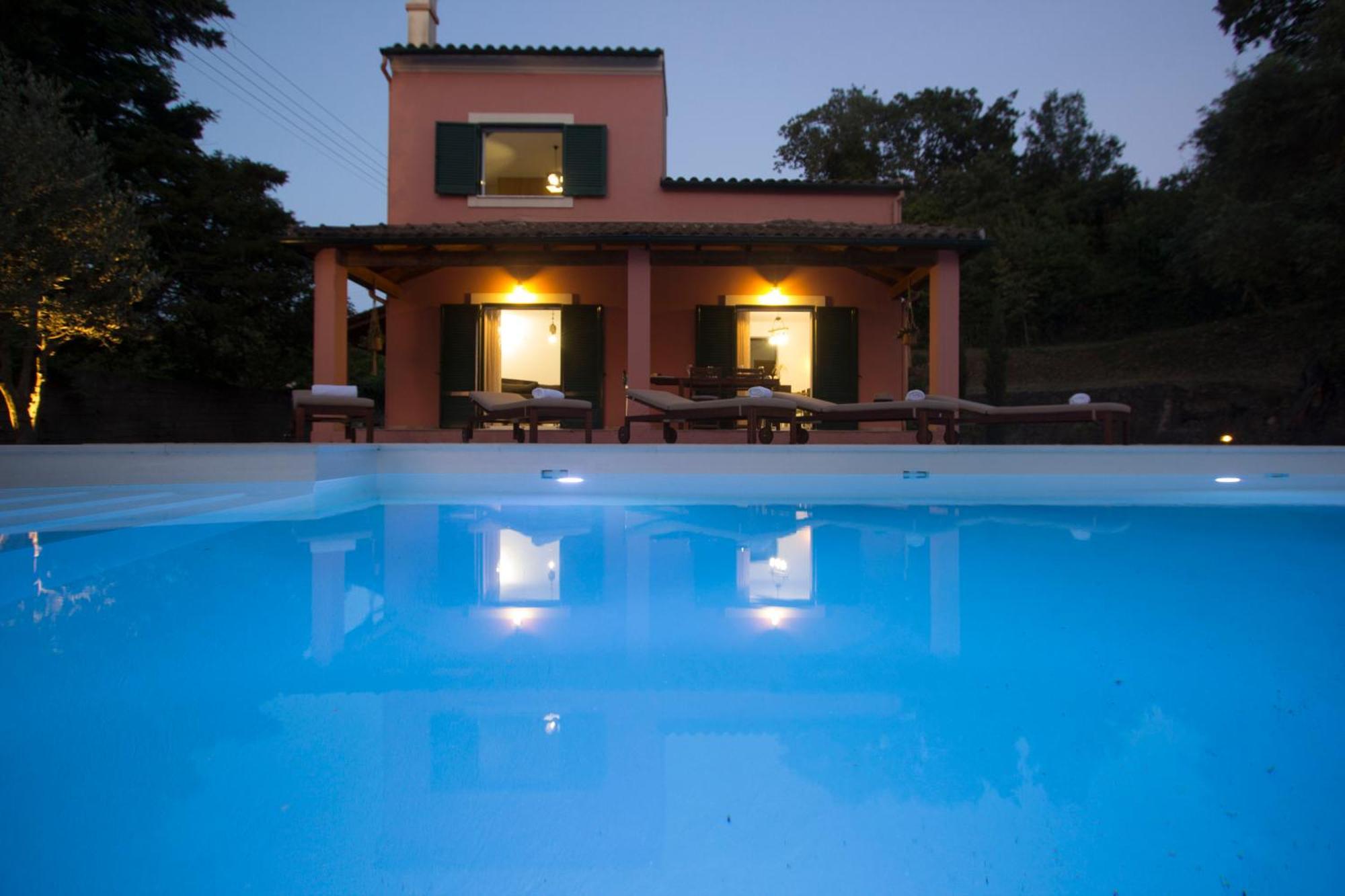 Quercus Villa, Achilleion Palace, Corfu Перама Екстериор снимка