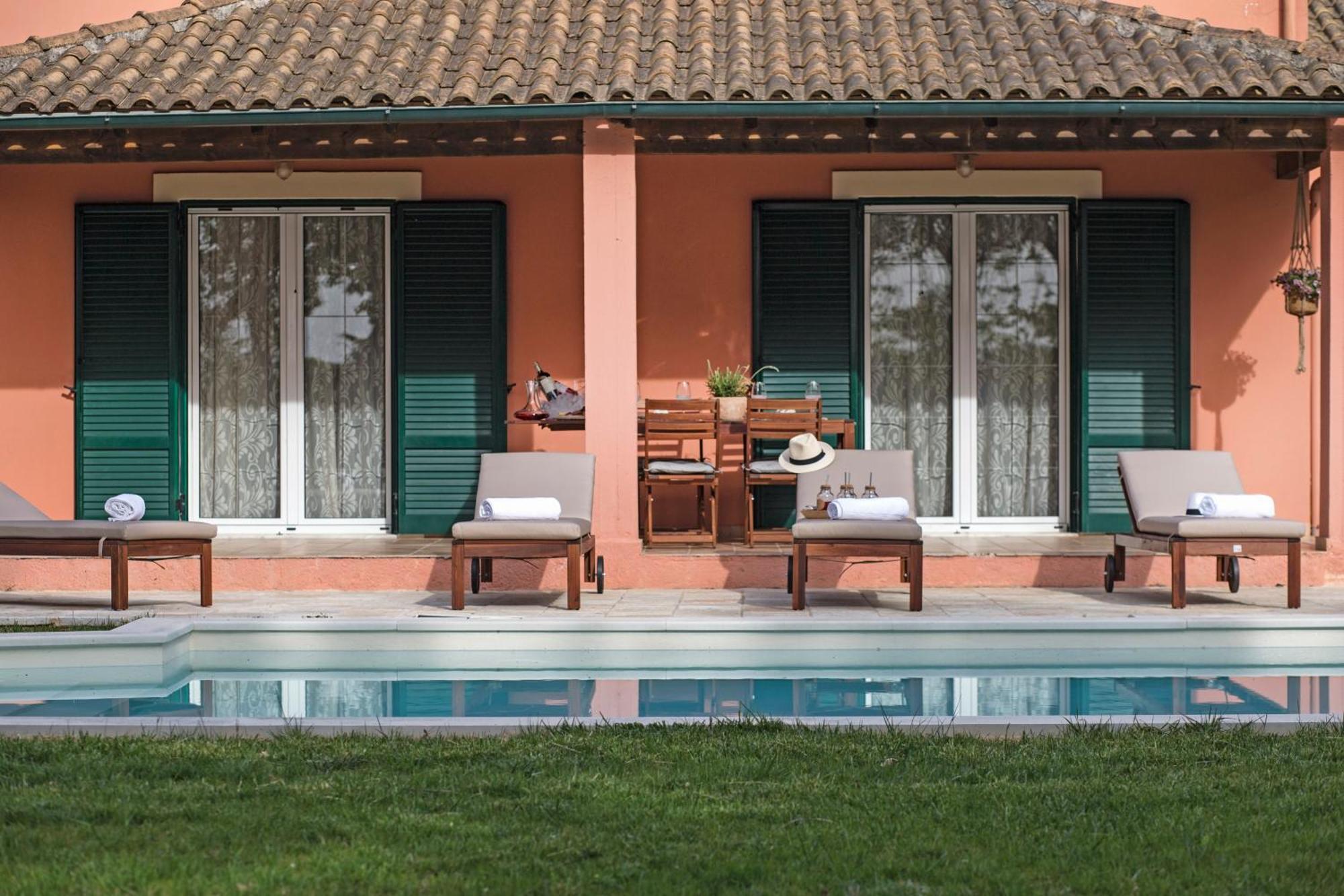 Quercus Villa, Achilleion Palace, Corfu Перама Екстериор снимка
