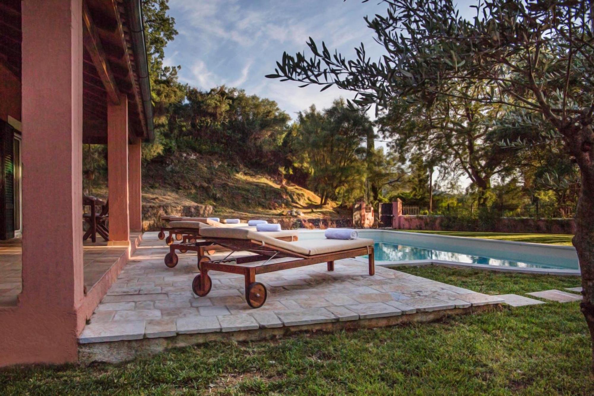 Quercus Villa, Achilleion Palace, Corfu Перама Екстериор снимка