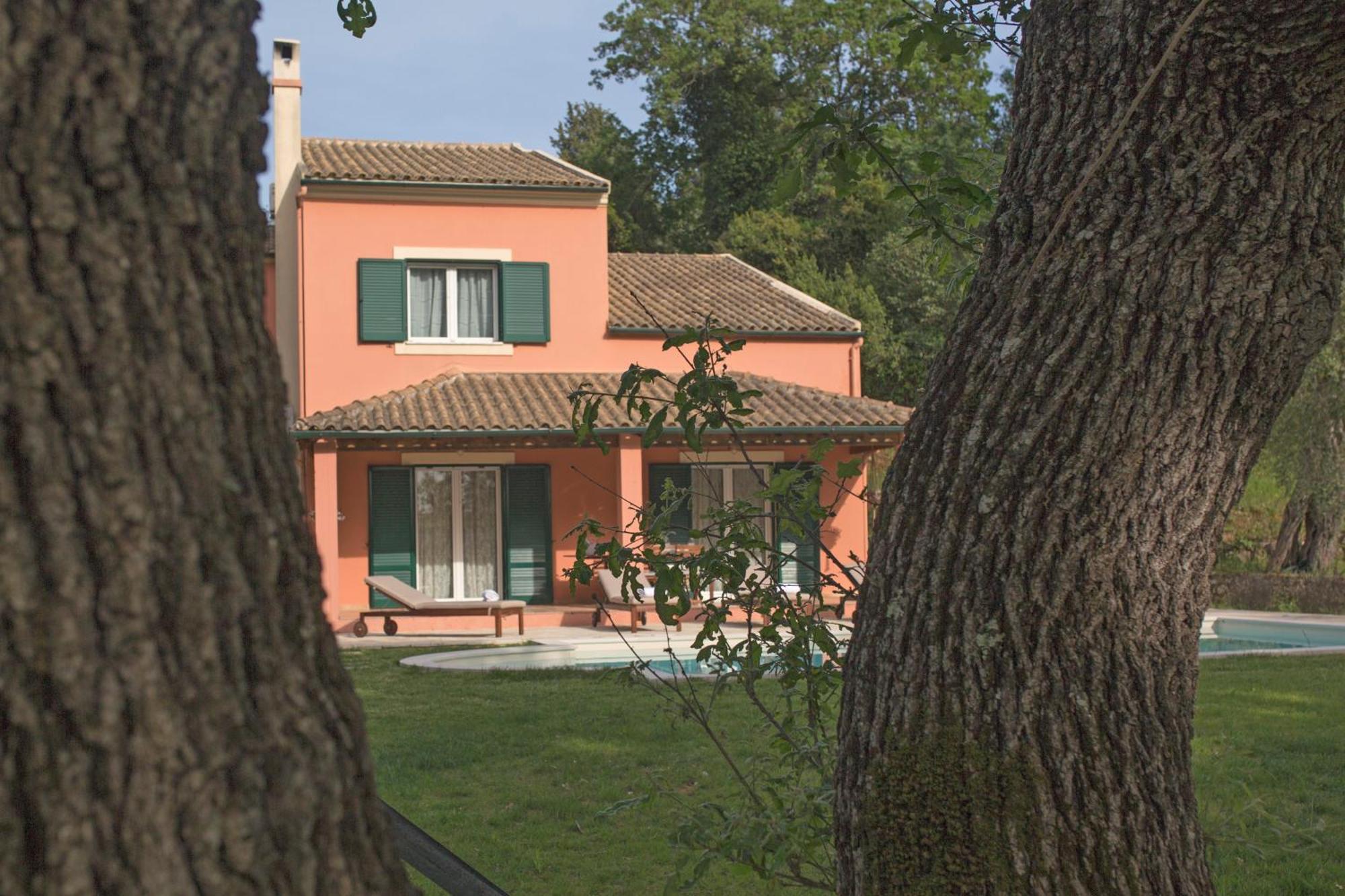 Quercus Villa, Achilleion Palace, Corfu Перама Екстериор снимка